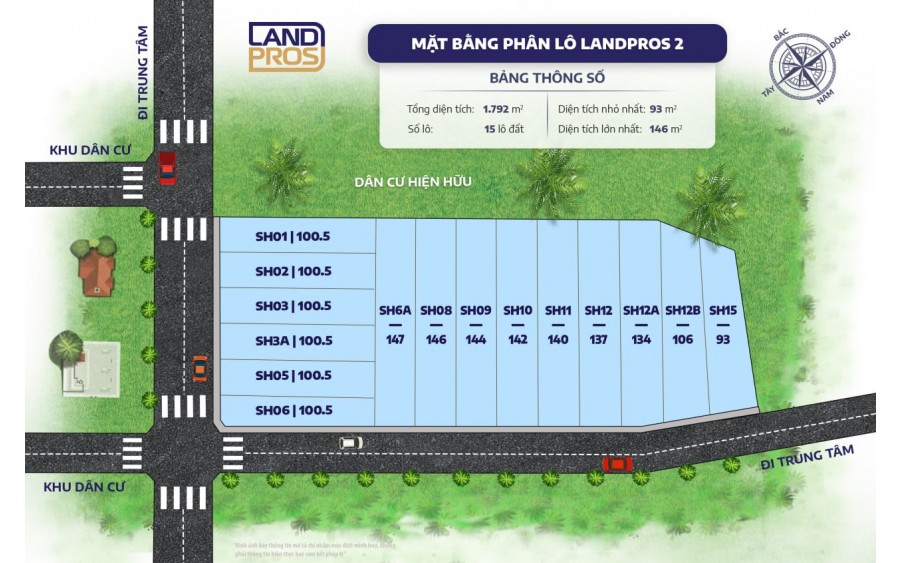 ĐẤT NỀN SẴN SỔ ĐỎ FULL THỔ CƯ GẦN CÁC KHU CÔNG NGHIỆP LỚN